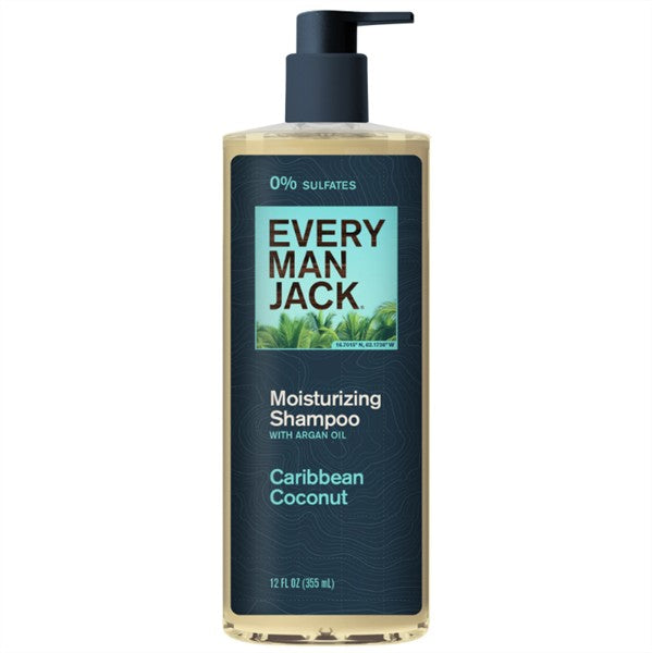 Every Man Jack Caribbean Coconut Shampoo, 355Ml