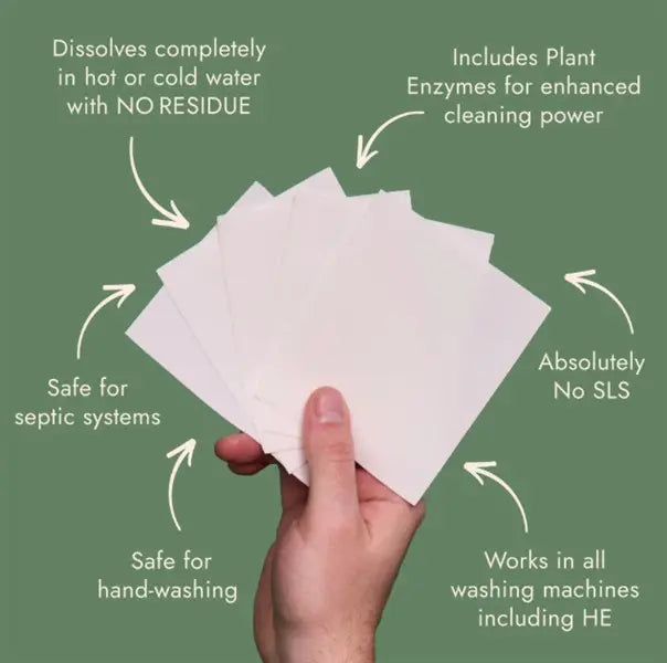 Good Juju Laundry Detergent Sheets Unscented, 36Ct