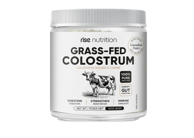 Rise Nutrition Grass-Fed Colostrum, 120G