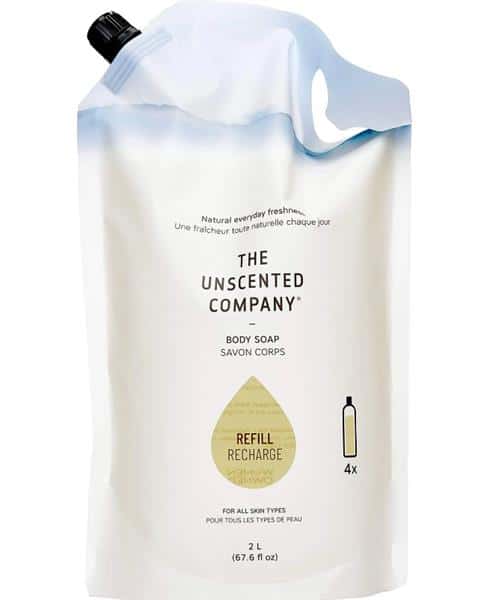 The Unscented Co Body Soap 2L Refill Bag