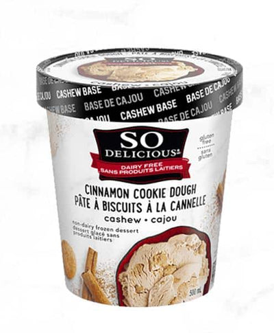So Delicious - Cinnamon Cookie Dough Cashew Based Frozen Dessert, 500Ml