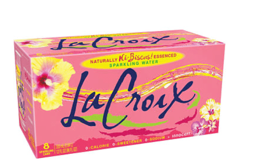 La Croix Hi-Biscus Sparkling Water (8 Pack)