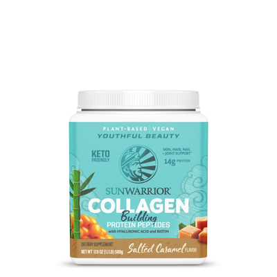 Sunwarrior Collagen Building Protein Peptides: Salted Caramel 500G