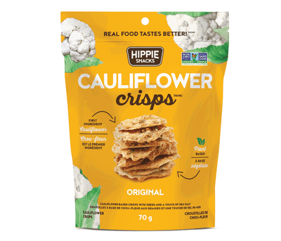 Hippie Snacks Cauliflower Crisps Original 70G
