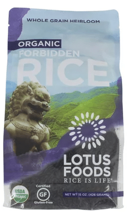 Lotus Organic Forbidden Rice, 425G