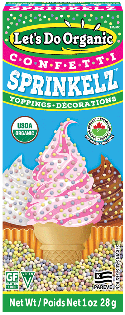 Let’S Do Organic - Confetti Sprinklez, 28G
