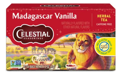 Celestial Seasonings Madagascar Vanilla Rooibos Tea, 20 Tea Bags