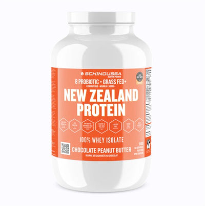 Schinoussa NZ Probiotic Whey Isolate Peanut Butter Chocolate, 910 g (2 lb)