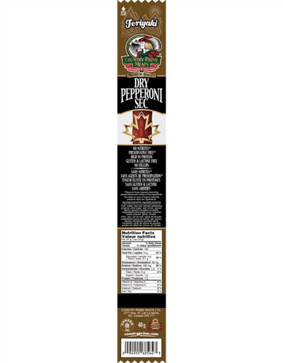 Country Prime Meats Dry Pepperoni Stick - Teriyaki, 40G