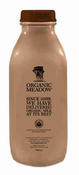 Organic Meadow Grass Fed 2% Chocolate Milk, 1L
