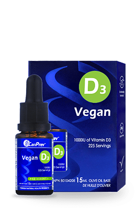 CanPrev Vegan D3 Drops, 225 Servings