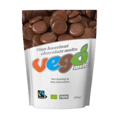 Vego - Fine Hazelnut Chocolate Melts 180G