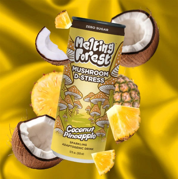 Melting Forest D-Stress Drink - Coconut Pineapple, 355Ml