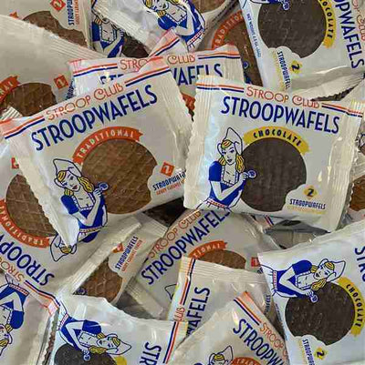 Stroopclub Vegan Chai Caramel Stroopwafel Cookies 66G