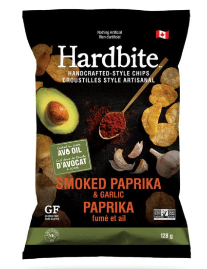 Hardbite Chips - Smoked Paprika & Garlic, 128G