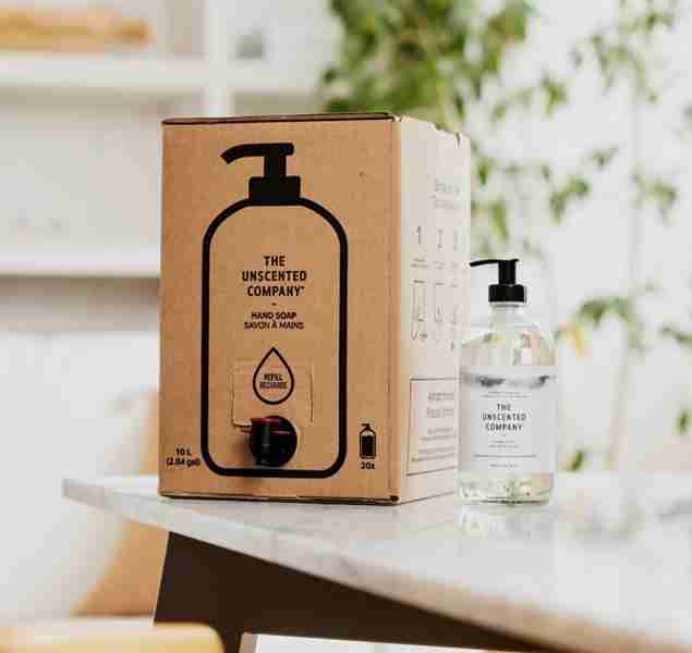 The Unscented Company Hand Soap Refill Box, 10 L