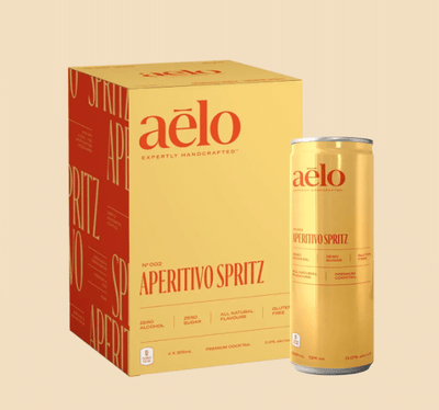 Aelo - Alcohol Free Aperitivo Spritz, 4X355ml