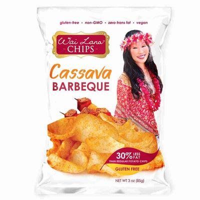 Wai Lana Cassava Chips: Barbeque - 85G