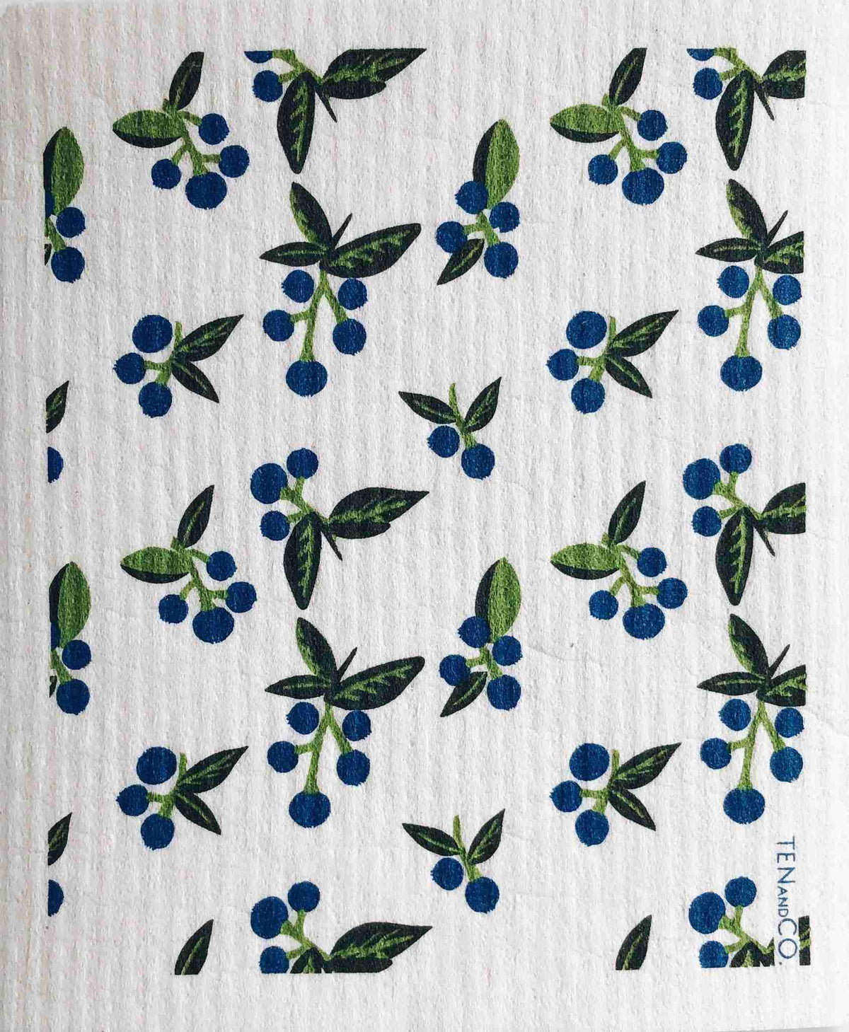 Ten And Co. Sponge Cloth X Wild Blueberry