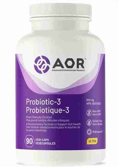 AOR, Probiotic-3 90 Cap