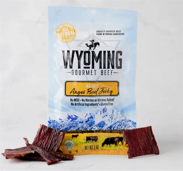 Wyoming Gourmet Beef - Honey Beef Jerky, 85G