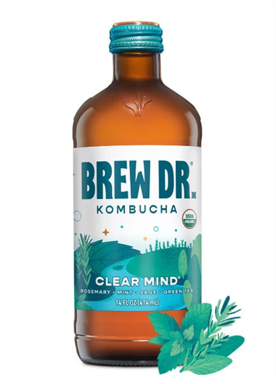 Brew Dr. Kombucha - Clear Mind, 414Ml