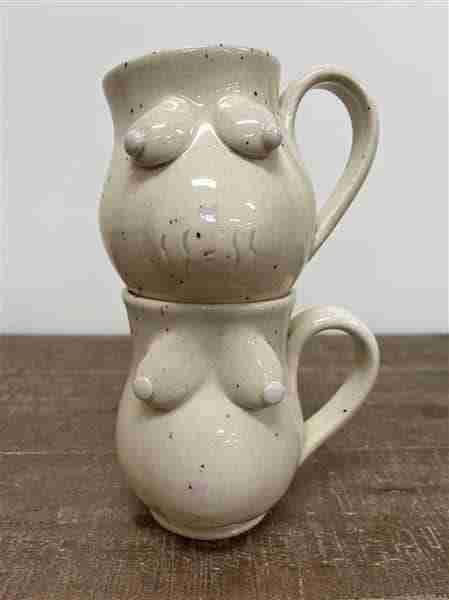 Pregnant Mama Mug Cream