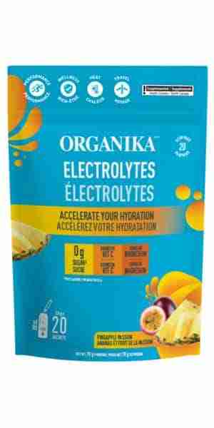 Organika - Electrolyte Sachets: Pineapple Passion, 20X3.5G