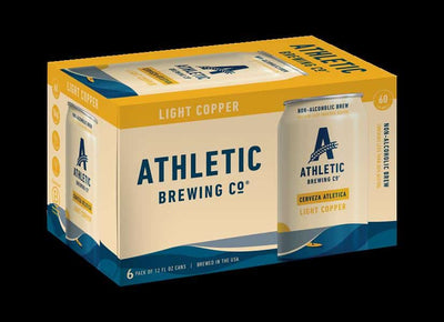 Athletic Brewing Co. Non-Alcoholic Brews - Cerveza Atletica, 6 X 355Ml