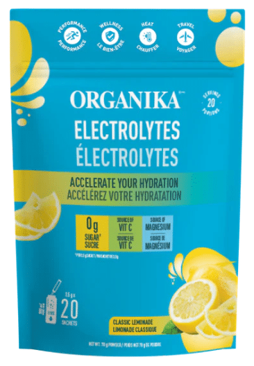 Organika - Electrolyte Sachets: Classic Lemonade, 20X3.5G