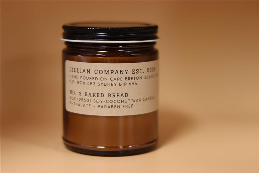 Lillian Co - Baked Bread Candle, 9Oz