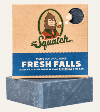 Dr. Squatch Fresh Falls Bar Soap, 141 g