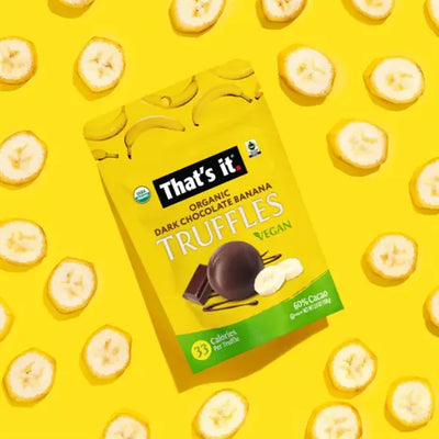 That's it. Organic Dark Chocolate Banana Truffles, 100 g