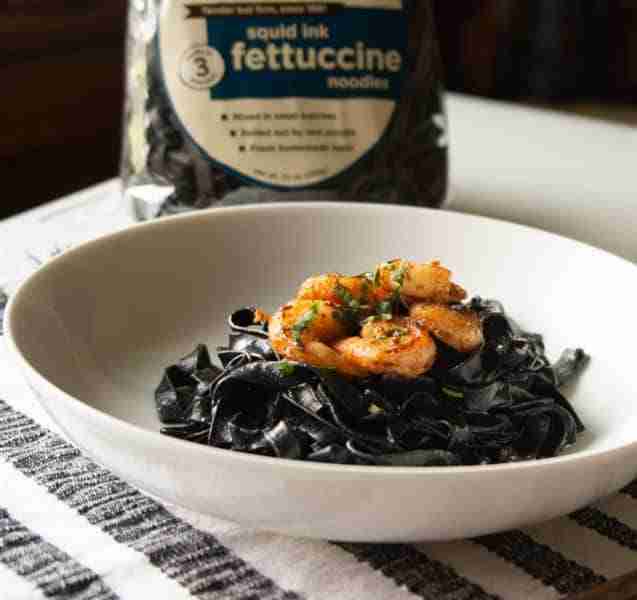 Al Dente - Squid Ink Fettuccine, 341G
