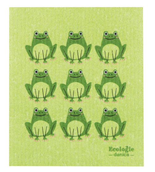 Ecologie Swedish Sponge Cloth - Ribbit