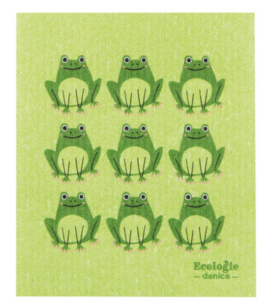 Ecologie Swedish Sponge Cloth - Ribbit