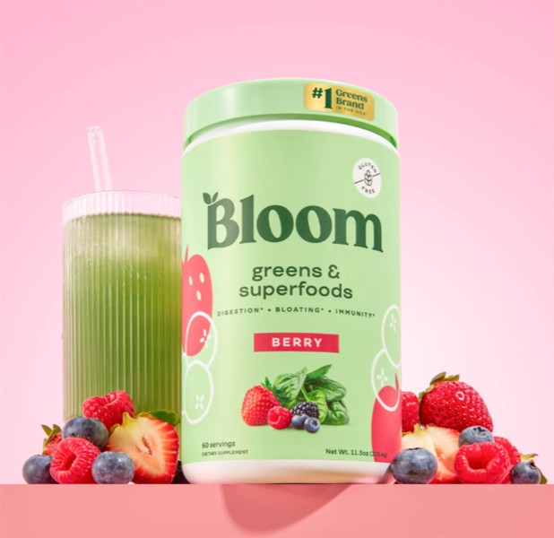 Bloom Greens & Superfoods - Berry, 132G