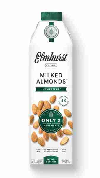 Elmhurst - Unsweetened Almond Milk, 946Ml