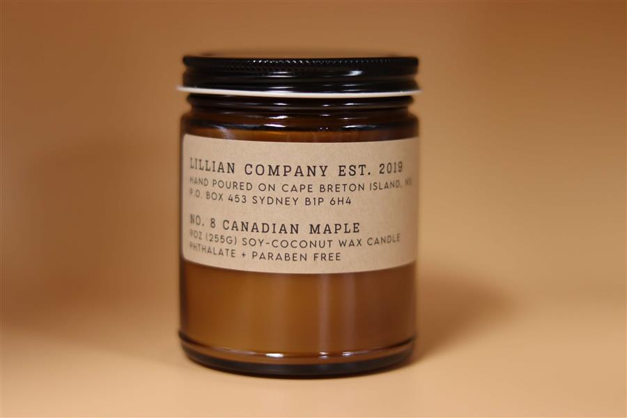 Lillian Co - Canadian Maple Candle, 9Oz