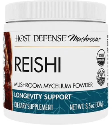 Host Defesce Reishi Mushroom Mycelium Powder, 100G
