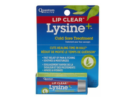 Quantum Health Lip Clear Lysine+ Cold Sore Treatment, 7 g