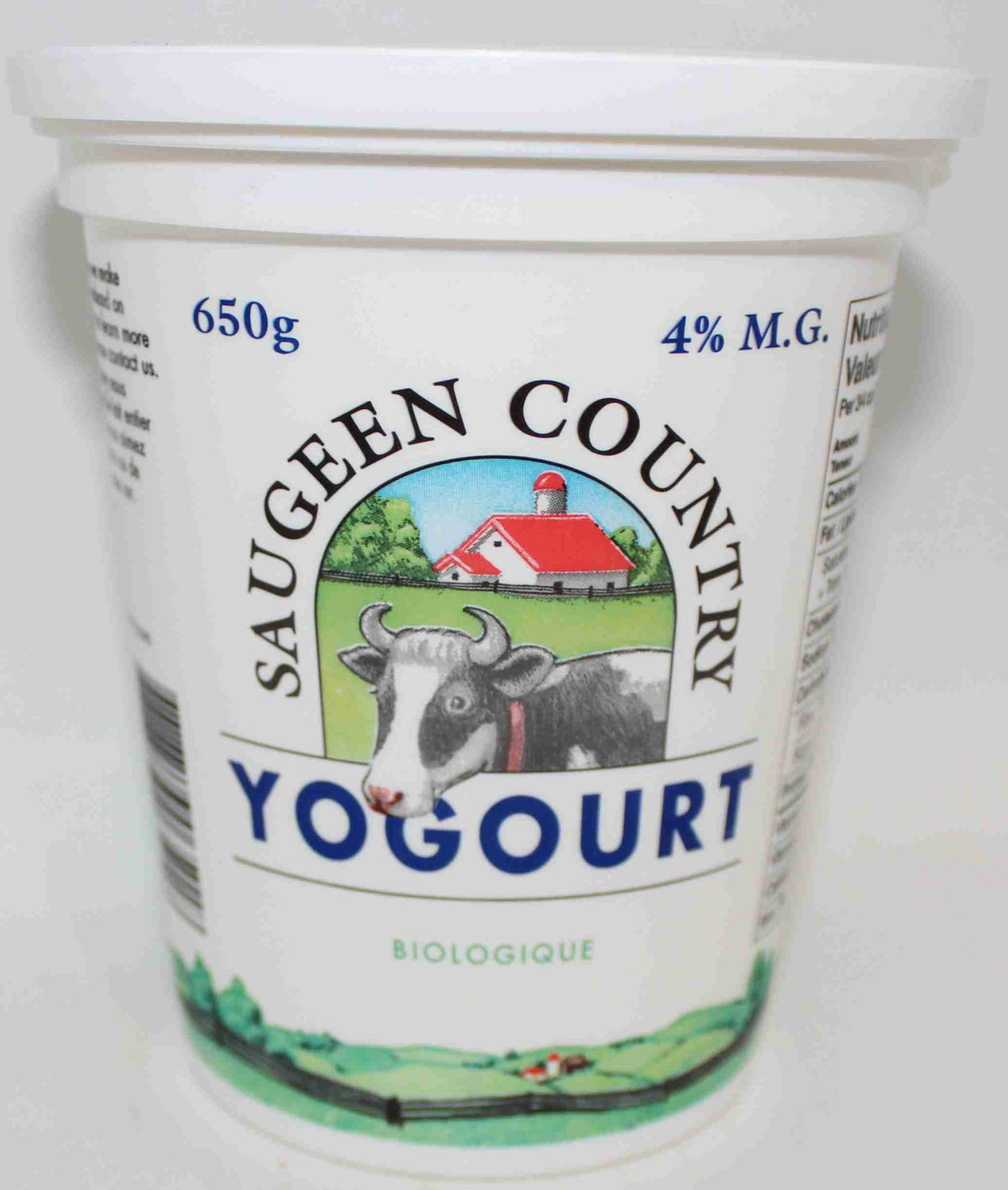 Saugeen Country Dairy - Organic Yogurt, 650G