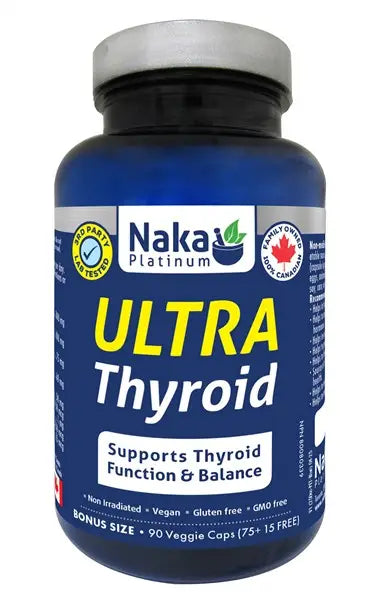 Naka Platinum Ultra Thyroid, 90 Caps