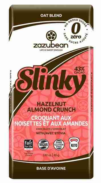 Zazubean Slinky Zero: Oat Milk Hazelnut Almond Crunch
