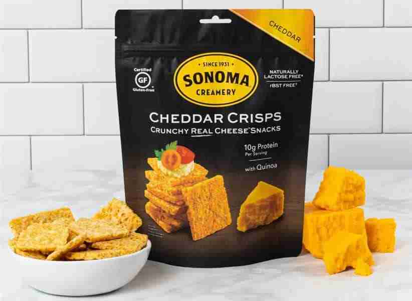 Sonoma Creamery - Cheddar Crisps Cheese Snacks, 64G