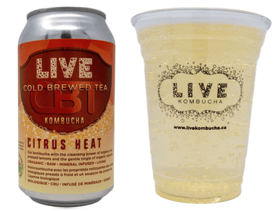 Live Kombucha - Citrus Heat, 355Ml