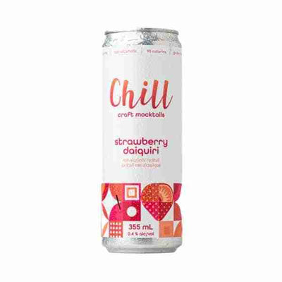 Chill St. Craft - Strawberry Daiquiri Non Alcoholic Cocktail, Single