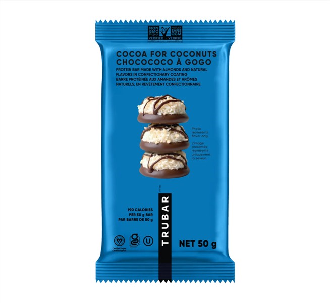 Trubar Cocoa For Coconuts Protein Bar, 50G