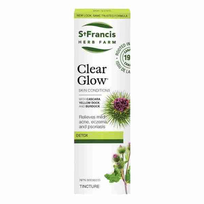 St. Francis Herb Farm Clear Glow Tincture, 50 mL