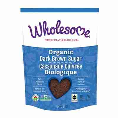 Wholesome Organic Dark Brown Sugar - 680G